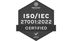 ISO/IEC 27001:2022 Certified